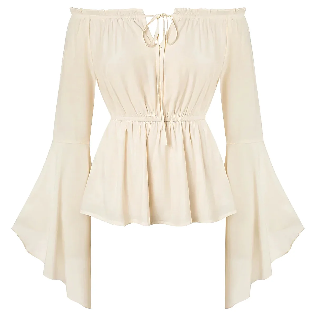 Blouse médiévale à épaules dén - Blouse Off Shoulder avis et prix