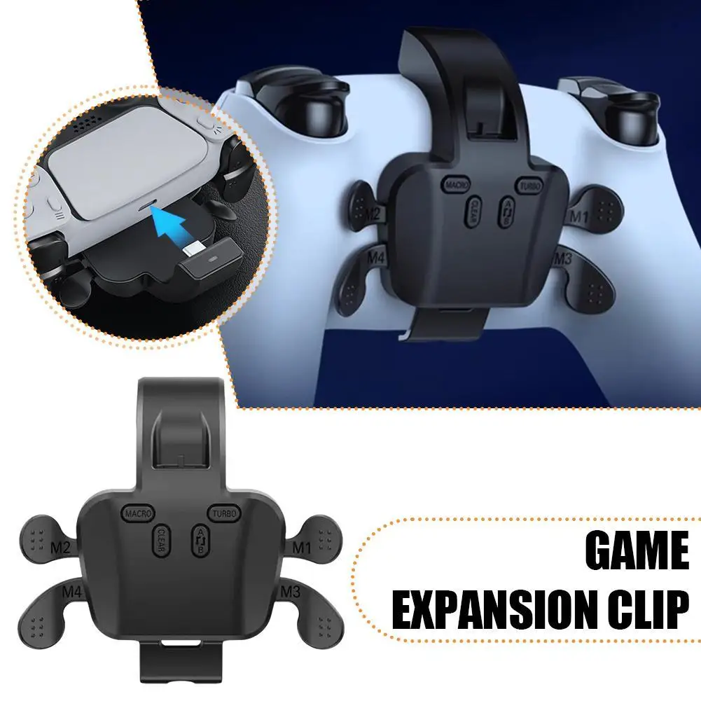 DualSense Controller Expansion Back Button For PS5 Programmable Custom Mapping Controller Expansion Button For PS5/IOS/Android