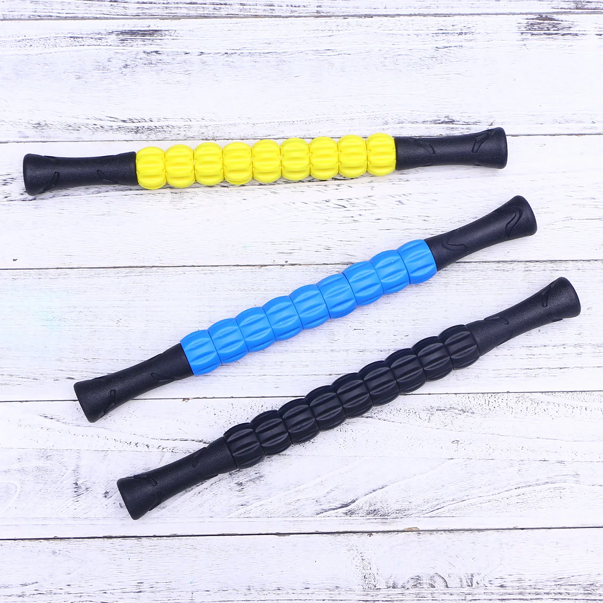 

Massage Bar Muscle Roller Massage Stick for Physical Therapy Points Myofascial Pain Relief Sore Muscles Faster R