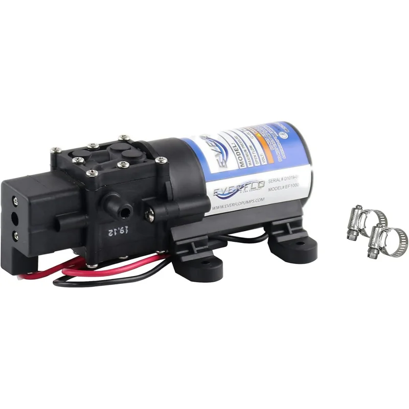 

EF1000-AMZ 12V Diaphragm Pump, Black