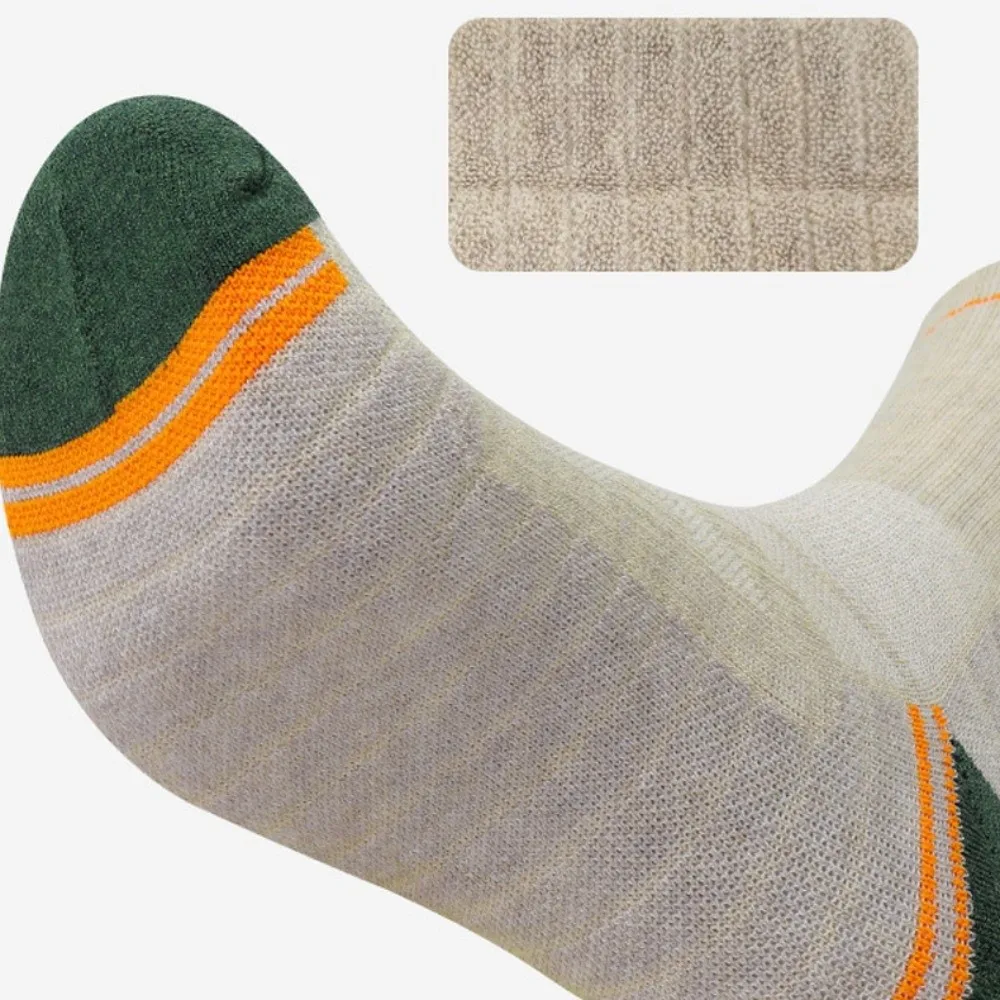 سميكة الدافئة التزلج الجوارب مرونة عالية الرطوبة فتل المشي لمسافات طويلة الجوارب مقاومة للاهتراء المهنية الشتاء جوارب رياضية التزلج #2