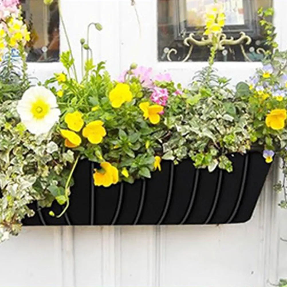 

4pcs Hanging Flowerpot Liner Large Planter Inserts Felt Pot Liners For Plants Outdoor Garden Nursery Space Saving Balcony