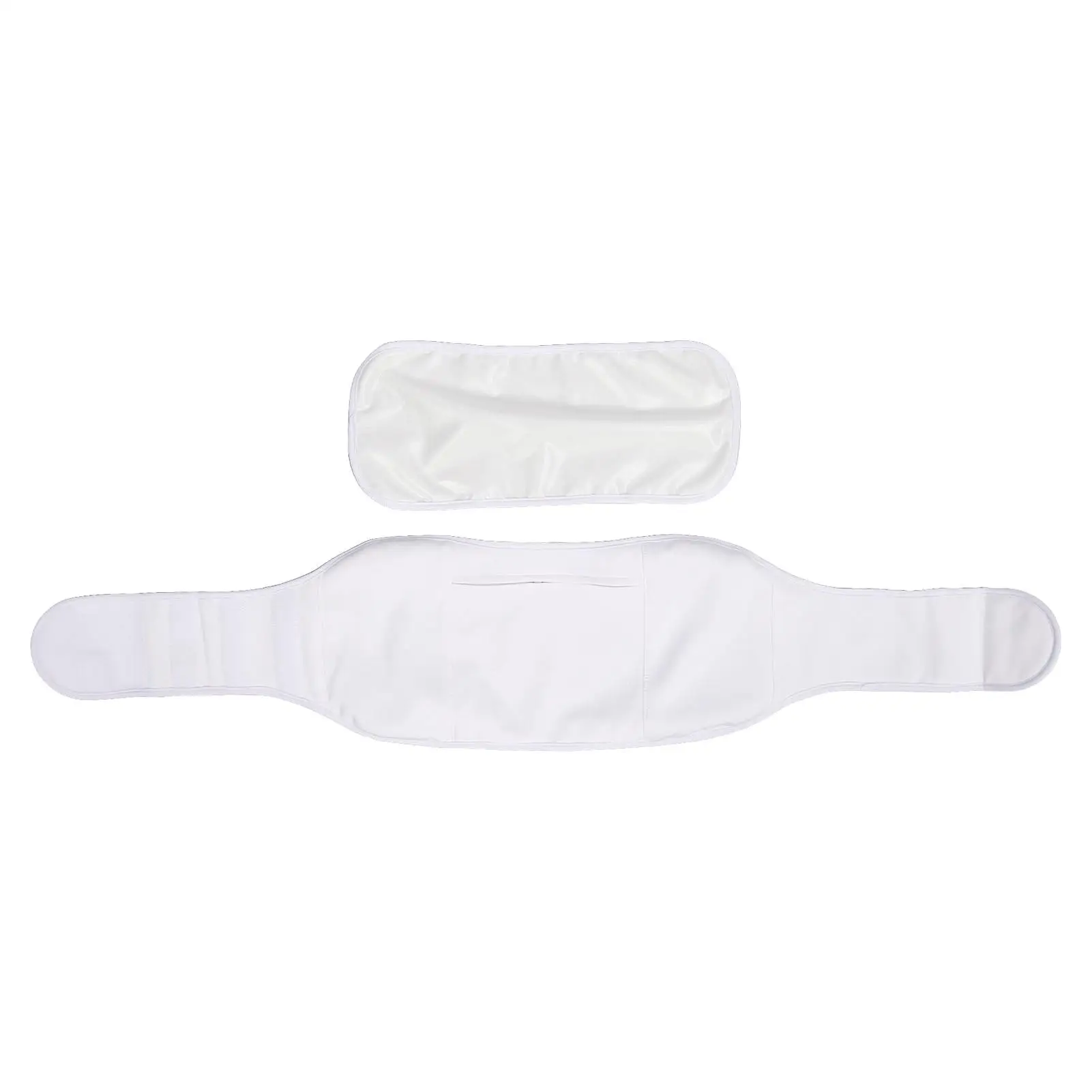 

Мягкий многоразовый комплект обертывания с белым касторовым маслом для облегчения боли в талии и шее, для детоксикации печени и поддержки щитовидной железы