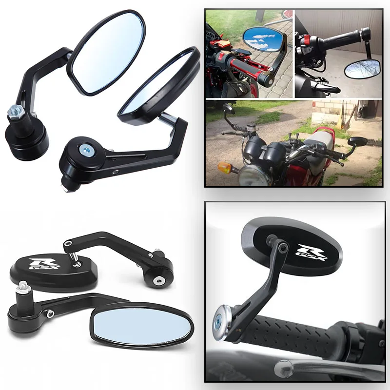 

For Suzuki GSXR GSX-R GSX R 600 750 1000 K2 K3 K4 K5 K6 K7 K8 K9 K11 Motorcycle Handlebar End Side Mirror