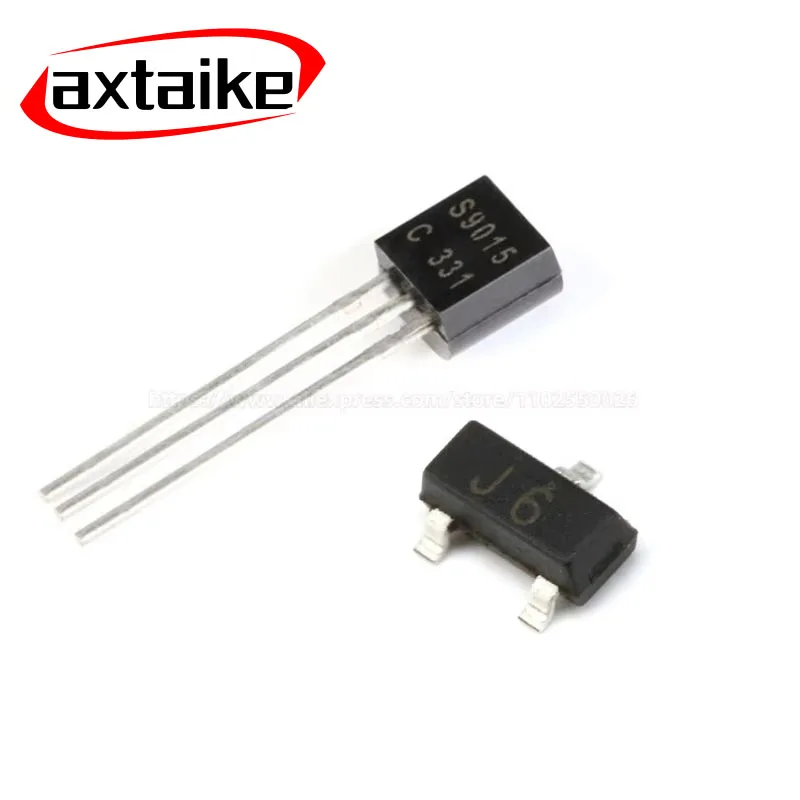 100PCS S9012 S9013 S9014 S9015 S9018 2T1 J3 J6 M6 J8 SOT-23 TO-92 SMD triodo DIP transistor NPN PNP 25V 500ma 45V 100ma 15V 50ma