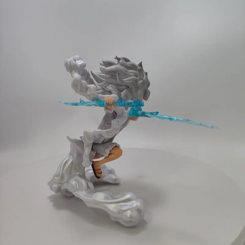 Neue One Piece Anime Figur Gear 5 Nika Luffy Sd Chibi 18 cm PVC Action Figure Nette Statue Sammeln Desktop Ornament spielzeug Geschenke