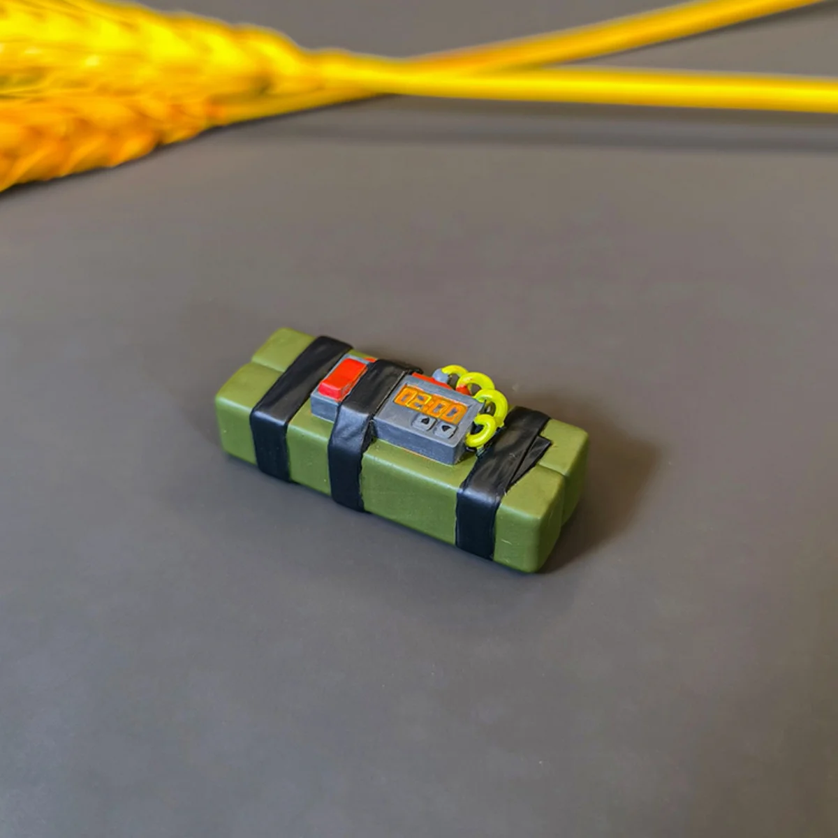 C4 قنبلة زمنية نموذج مصغر مشهد زخرفة ملحق GTA5 نفس سلاح نموذج 1/8 1/12