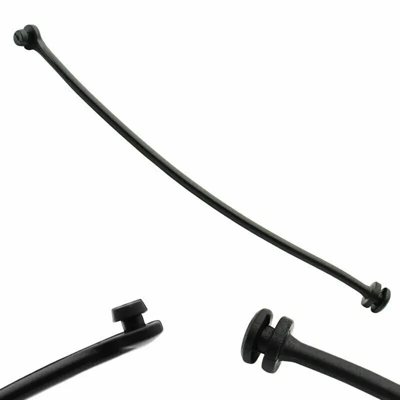 16117193372 Black Fuel Gas Tank Cap Tether Wire For BMW 1 3 5 6 7 X3 X5 E81 E87 E88 E89 E70 E71 E46 E90 E91 1997-2016