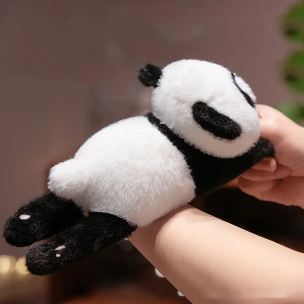 Simulation Slap Armband Serie Handgelenk Stil Waschbär Plüsch Puppe Slap Armband Weiche Nette Puppe Panda Plüsch Handgelenk Band Geburtstag Geschenk