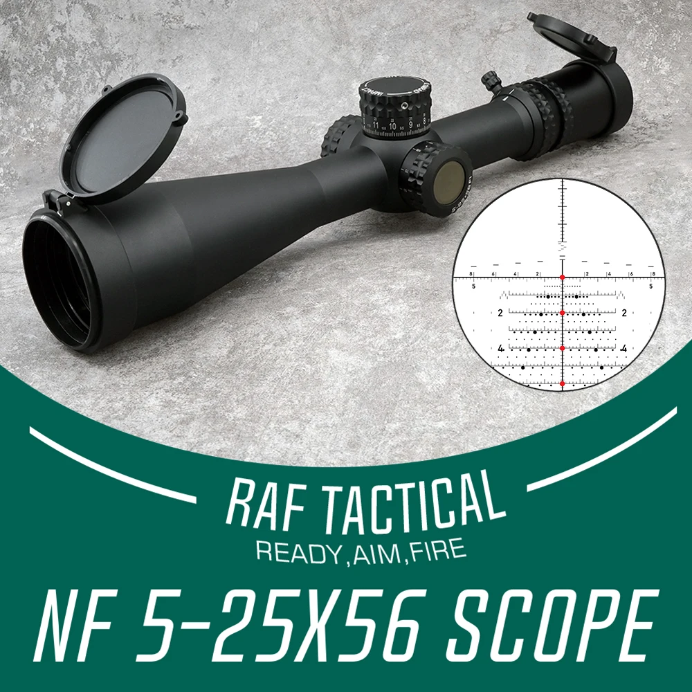 5.56/.308 الأسلحة النارية Riflescopes Evolution Gear ATACR 5-25x56 F1 1mrad مضيئة HORUS TREMOR3 شبكاني