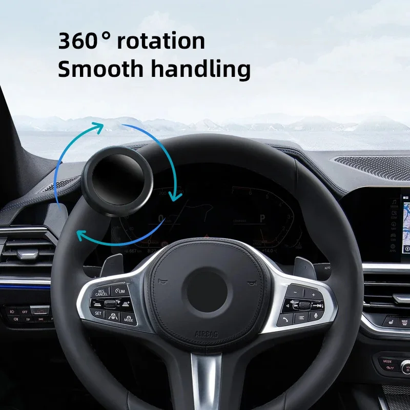 Car Steering Wheel Booster Ball For Peugeot GT GTI GTLINE 206 208 307 308 2008 3008 Car Labor Saving Turning Knob Bearing Handle