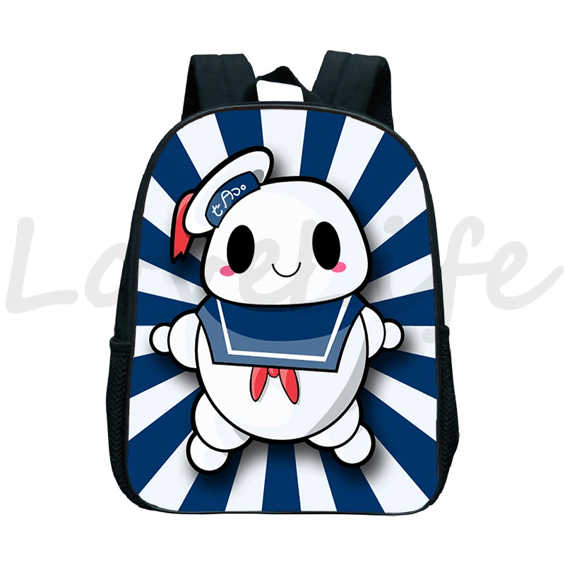 Mochila ghostbusters mochila jardim de infância crianças sacos bonito jardim de infância mochila bonito meninos meninas sacos de escola