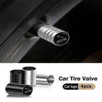 4Pcs Car Wheel Tire Valve Stem Caps Dust Cover Auto Accessories For Jaguar XE XF XJ F-Type F-Pace XKR XEL XFL S F XK XJL XJ6 XJS