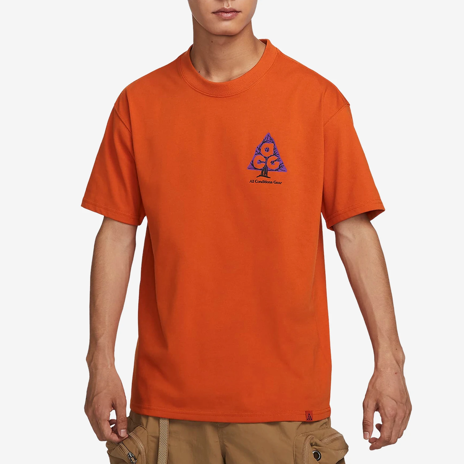 

Nike Authentic ACG Men's Loose Round Neck Casual Printed Short Sleeve T-Shirt FJ1132-893