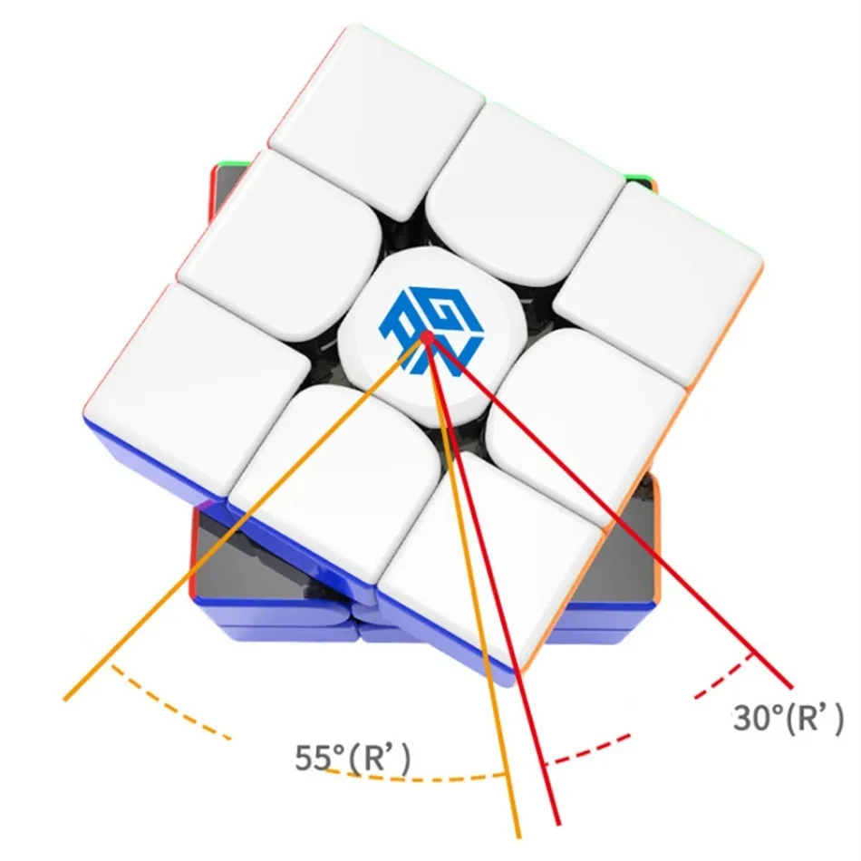 Originele Gan 356 R S 3X3 Kubus Professionele Snelheid Kubus 356r S Magische Kubus 3X3 Kubussen Gan 356rs Educatief Speelgoed Voor Kinderen