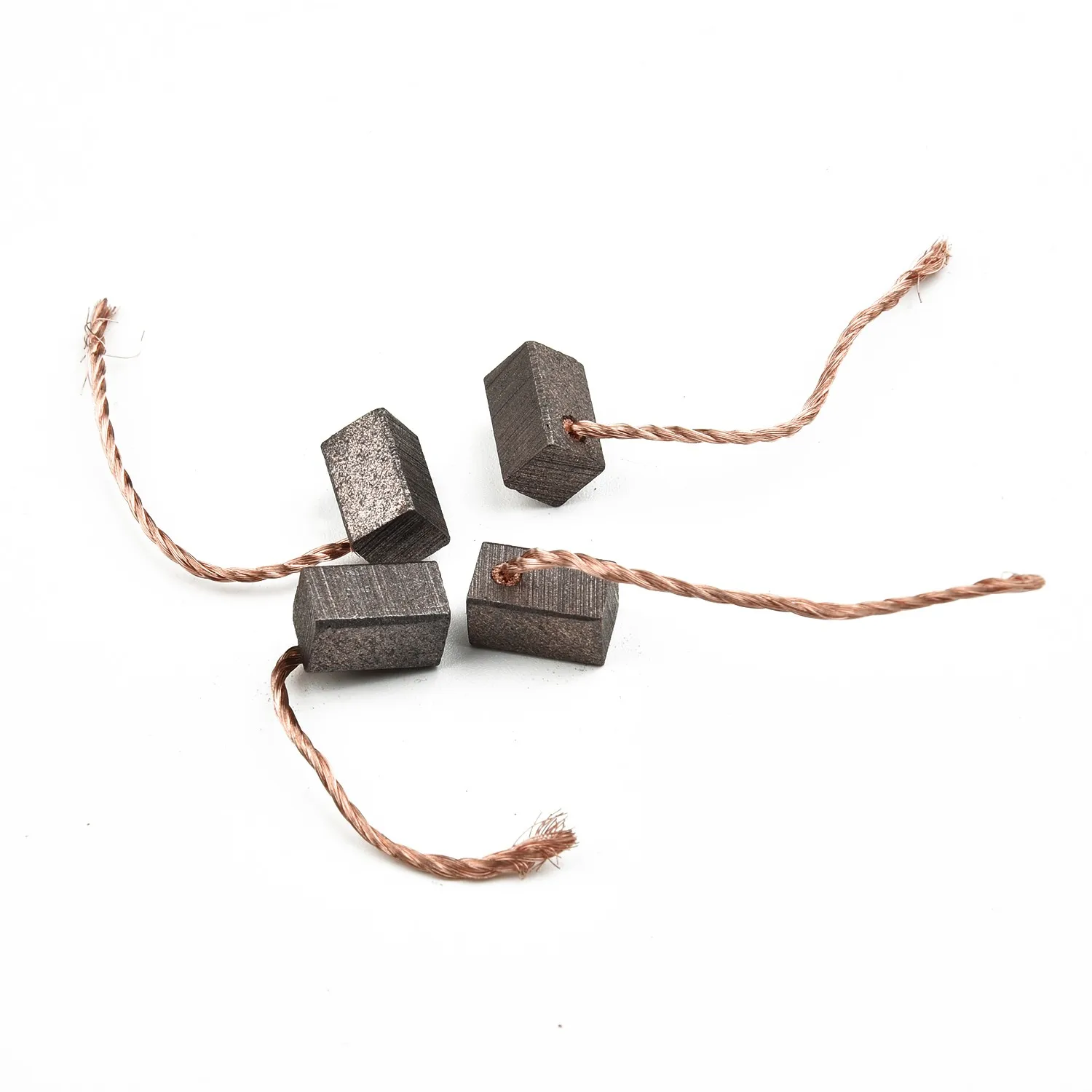 

High Quality Newest Brand New Carbon Fiber Brushes Part For Blower Kit 4pcs 6x6x10mm Accessory Blower Electric