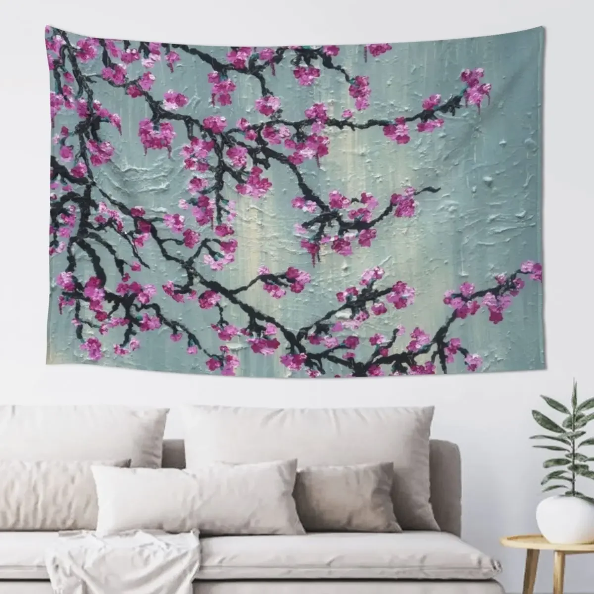 

A Touch Of Spring Tapestry Bedrooms Decorations Home Decorations Aesthetic Home And Comfort Decor On The Wall Tapestry