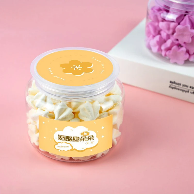 حاوية PET رخيصة الثمن، غطاء لولبي قابل للغلق للاستعمال مرة واحدة، برطمانات ميسون بلاستيكية للأطفال، تغليف المكملات الغذائية #1