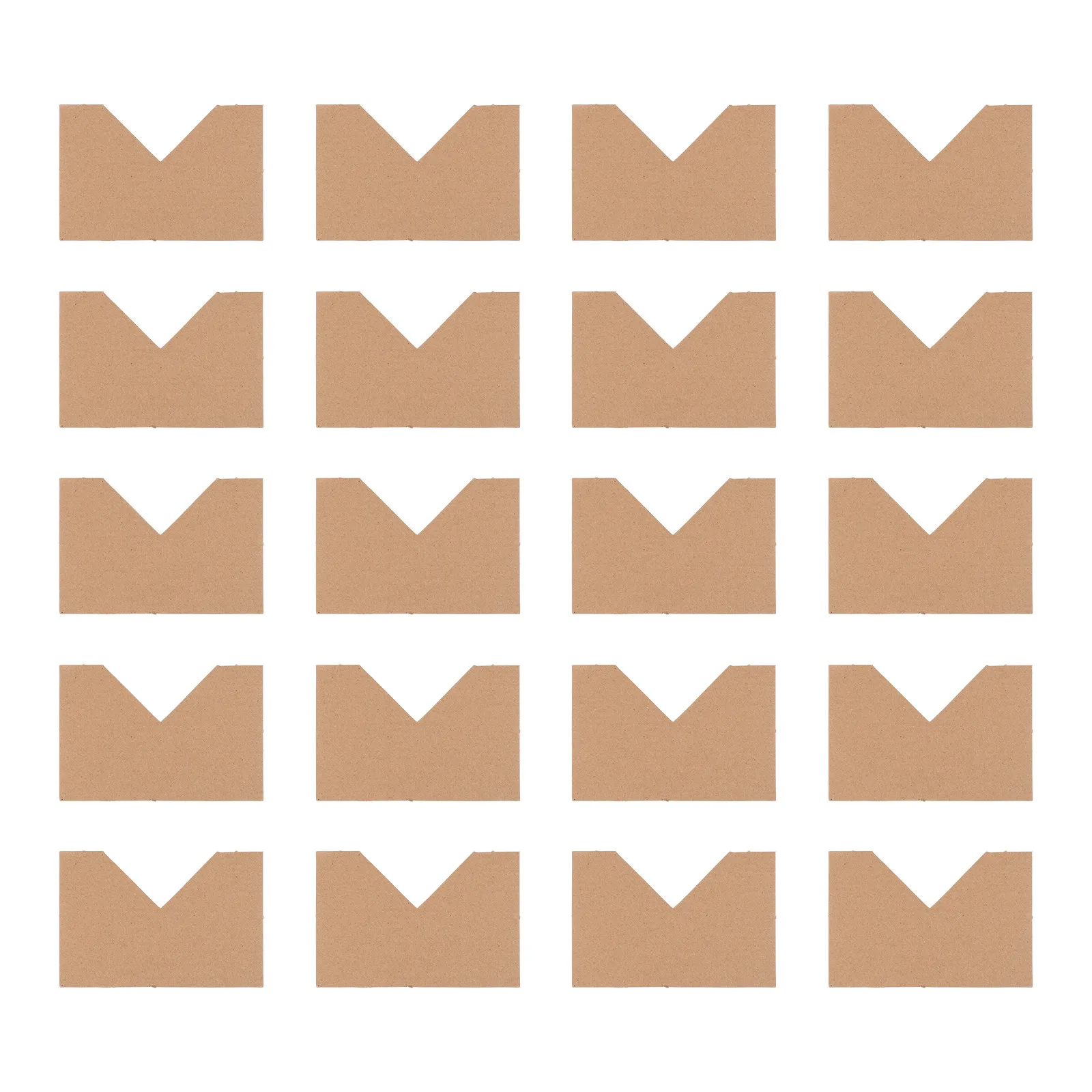 100Pcs Corner Protector for Picture Frames Thick Kraft Paper Cardboard Strapping Protector for Shipping Packing Moving Frame