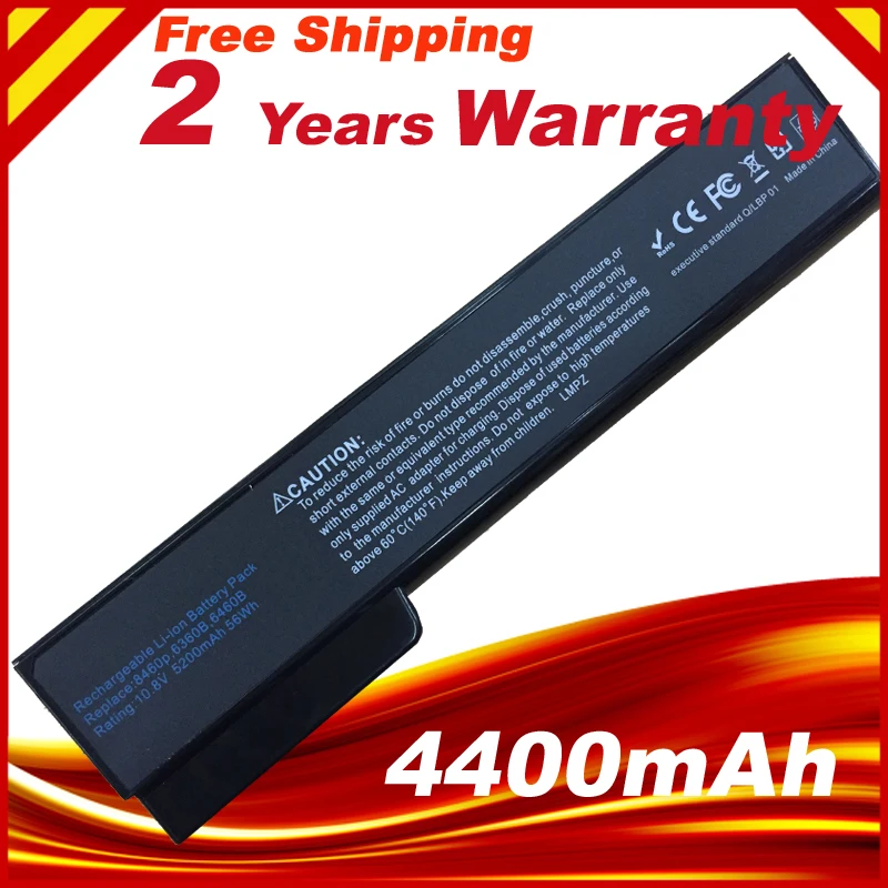 

Laptop Battery For HP EliteBook 8460p 8470p 8560p 8460w 8470w 8570p ProBook 6460b 6470b 6560b 6360b 6465b 6475b 6565b