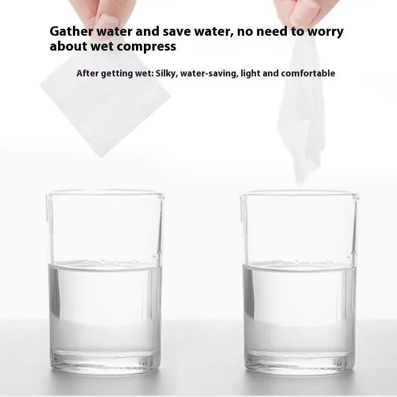 210/240 PCS Dehnbare Nass Kompresse Wattepads Offener Typ Gesichts Feuchtigkeitsspendende Make-Up Entferner Baumwolle Ultra-dünne