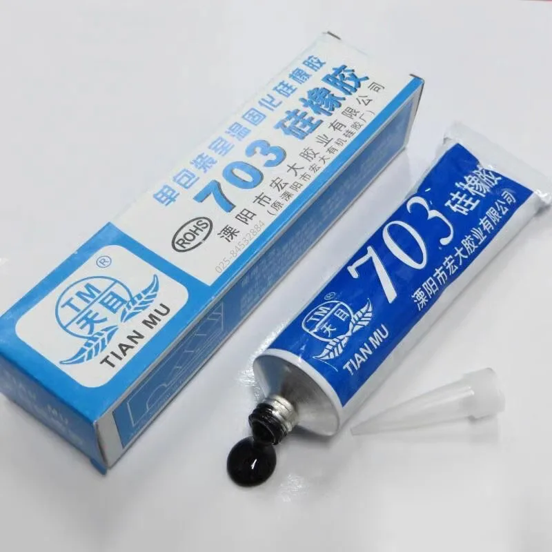 703 Silicone Rubber Electronic Sealing Glue High Pressure Arc Extinguishing Waterproof Insulation Components Fixed