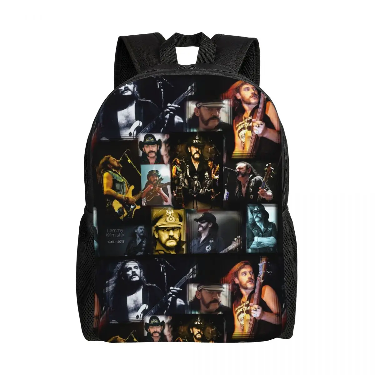 

Пользовательский рок-певец Lemmyes коллаж дорожный рюкзак для женщин и мужчин школьный компьютерный рюкзак студенческий рюкзак сумки