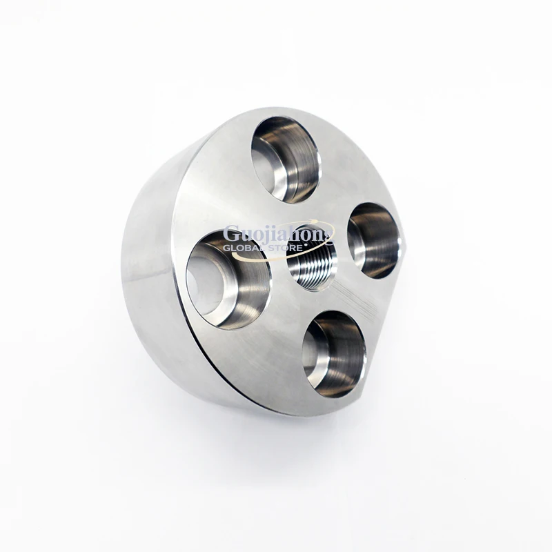 الصين HotsellingWaterjet قطع الغيار محول المنفذ الجمعية 307550 لمضخة تكثيف المياه النفاثة