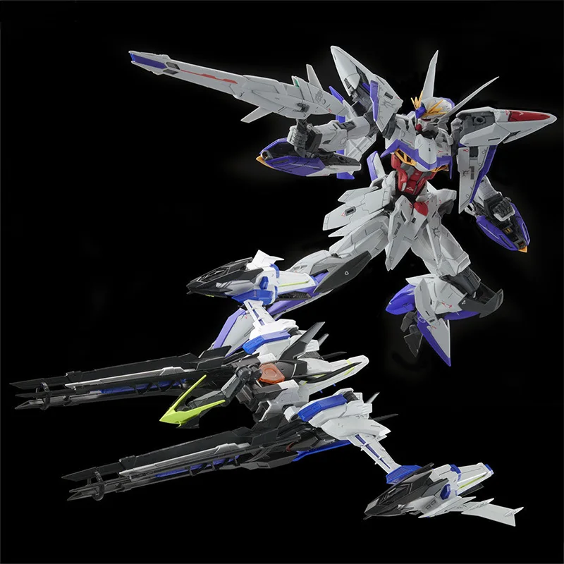 Bandai Original box MG 1/100 ECLIPSE GUNDAM RAIJIN STRIKER MOBILE SUIT  Anime full Action Assembly Figure Model Toy Giftsforkids