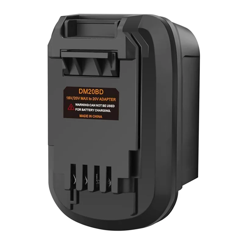Adaptador de batería portátil GTBL para batería de litio de 18V/20V a herramientas eléctricas inalámbricas Black And Decker de 20V