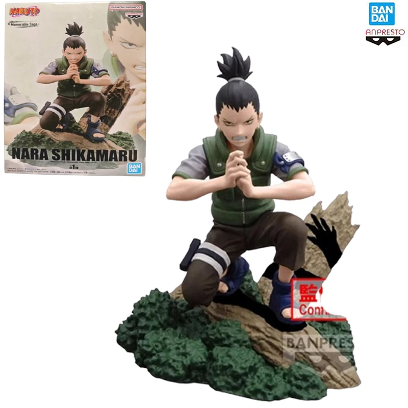 

Original In Stock Genuine Bandai Namco Banpresto Naruto Shippuden Memorable Saga Nara Shikamaru Pvc Figure Anime Model Toy Gift