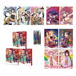 1BOX JIANG CARD Sexy Beauty Goddess Anime Collection Booster Carnival Set GR Luxury UTR Gradient Flower MR Layer Mirror Cards