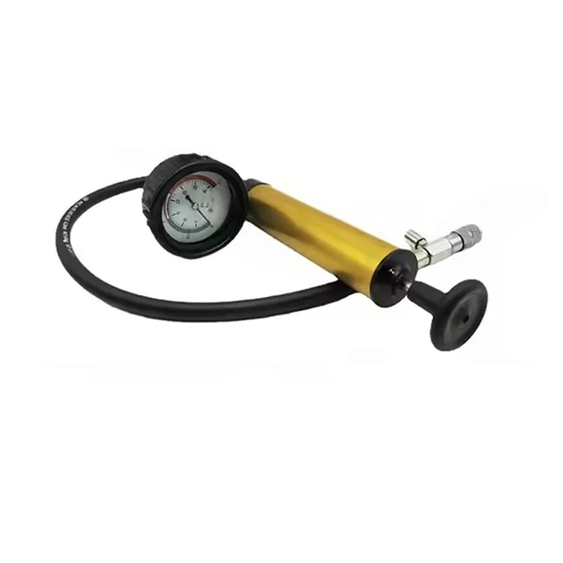 

M93K-Water Tank Leak Detector Cooling System Tester Radiator Pressure Pump Shockproof Dial Car Pressure Gauge Tester