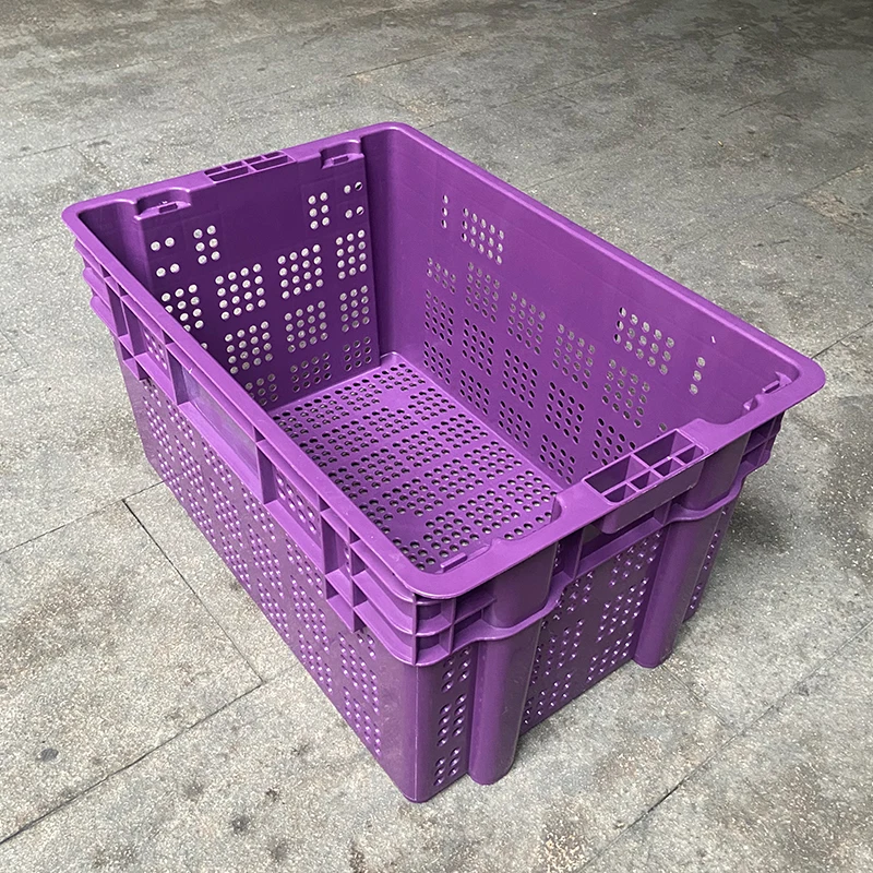 

Пластиковая корзина для овощей с отверстиями, промышленная, ручная, для хранения на кухне и в цеху