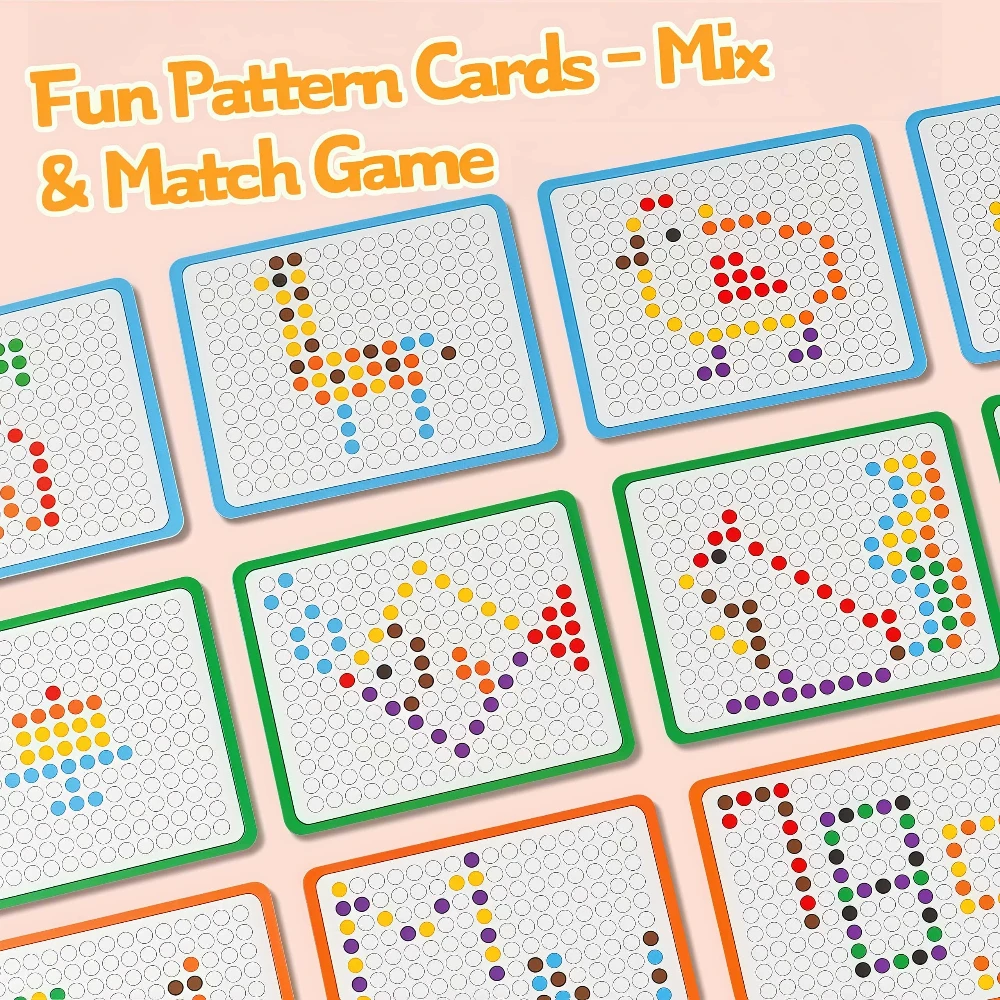 Magnetic Drawing Board Toy Learning Tool for Logic Thinking Focus Training Doodle Sketch Pad Fine Motor Skills DevelopmentEarly
