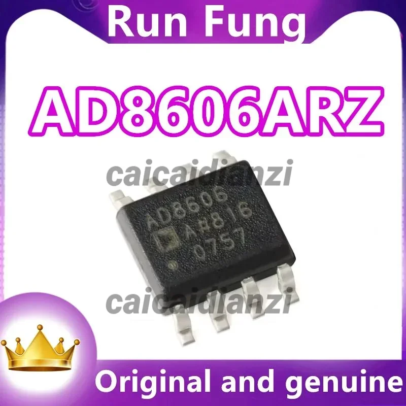 

AD8606ARZ-REEL7 AD8606ARZ CMOS-усилитель, 2-канальный, Rail-to-Rail, 8-SOIC, 10 шт./лот, новый, оригинальный