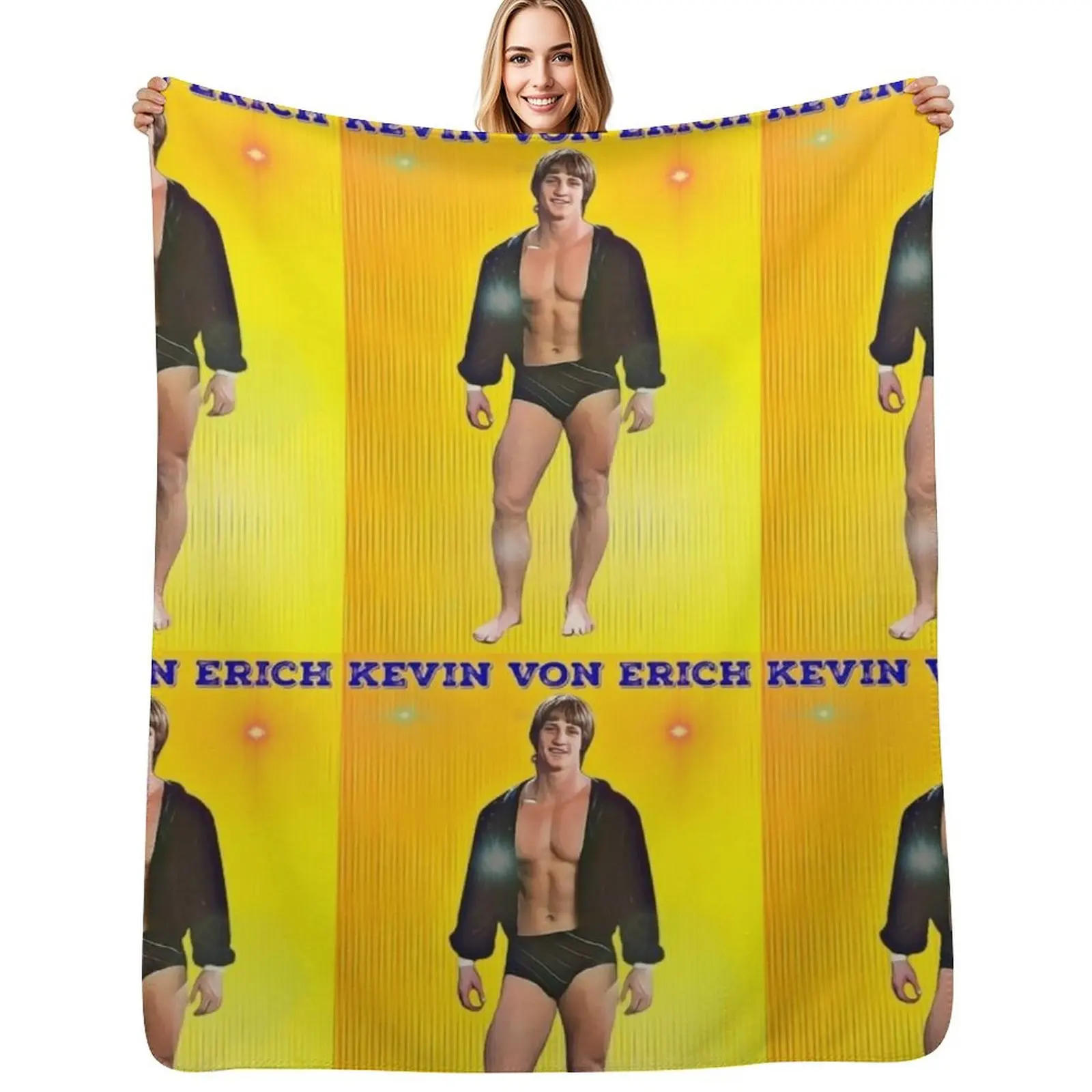 Kevin Von Erich Throw Blanket Sofas Decorative Sofa for sofa Heavy Decorative Throw Picnic Blankets