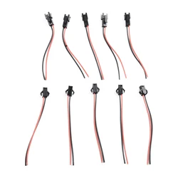 JST Wire Connector SM 2-Pin 2P Connector Plug Male / Female Head Wires Cables Used For LED Strip Light LED Wall-washing Lamp