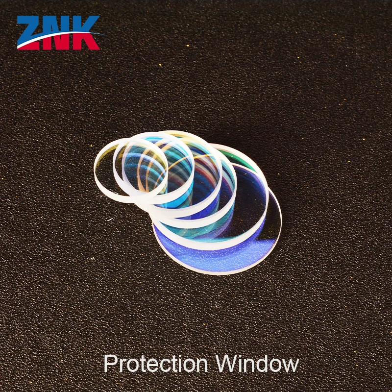 ZNK 5pcs Laser Protection Lens Protective Windows Dia20/22.35/24.9/25.4/26.5/27.9 For WSX ProCutte Raytools Welding Laser Head