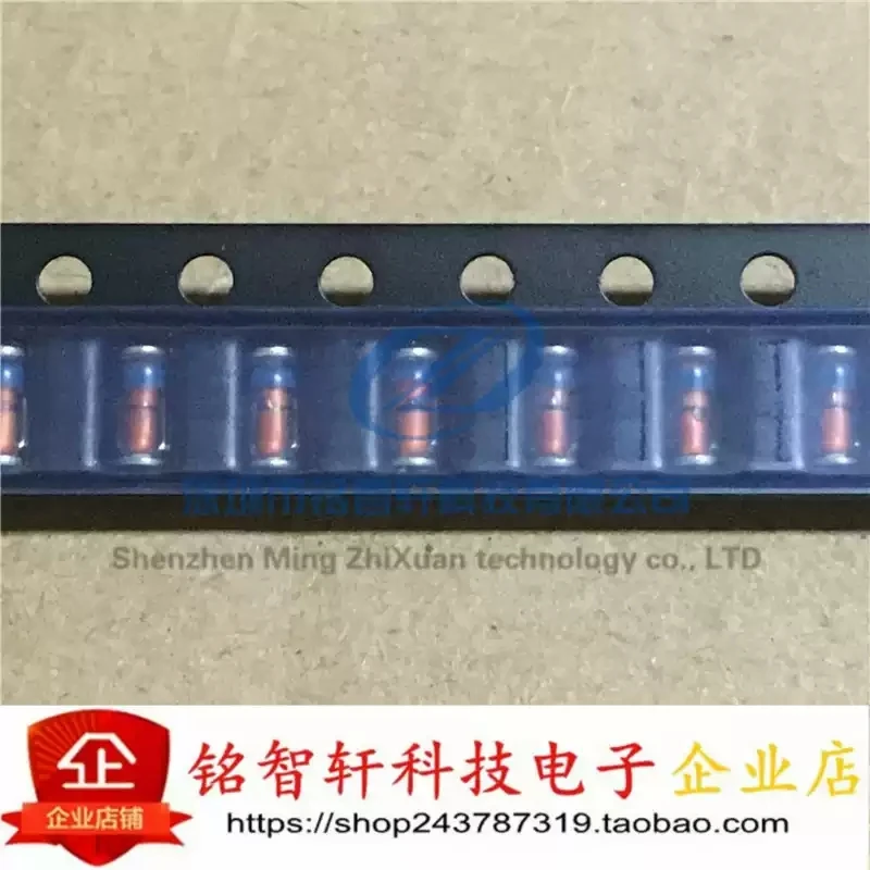 New SMD voltage regulator diode ZMM10V 0.5W 10V LL34 glass cylinder original