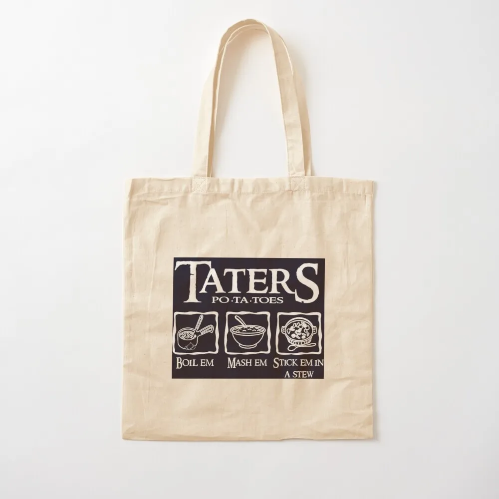 

Taters Potatoes Tote Bag Women's tote bag tote bags aesthetic Canvas Bag