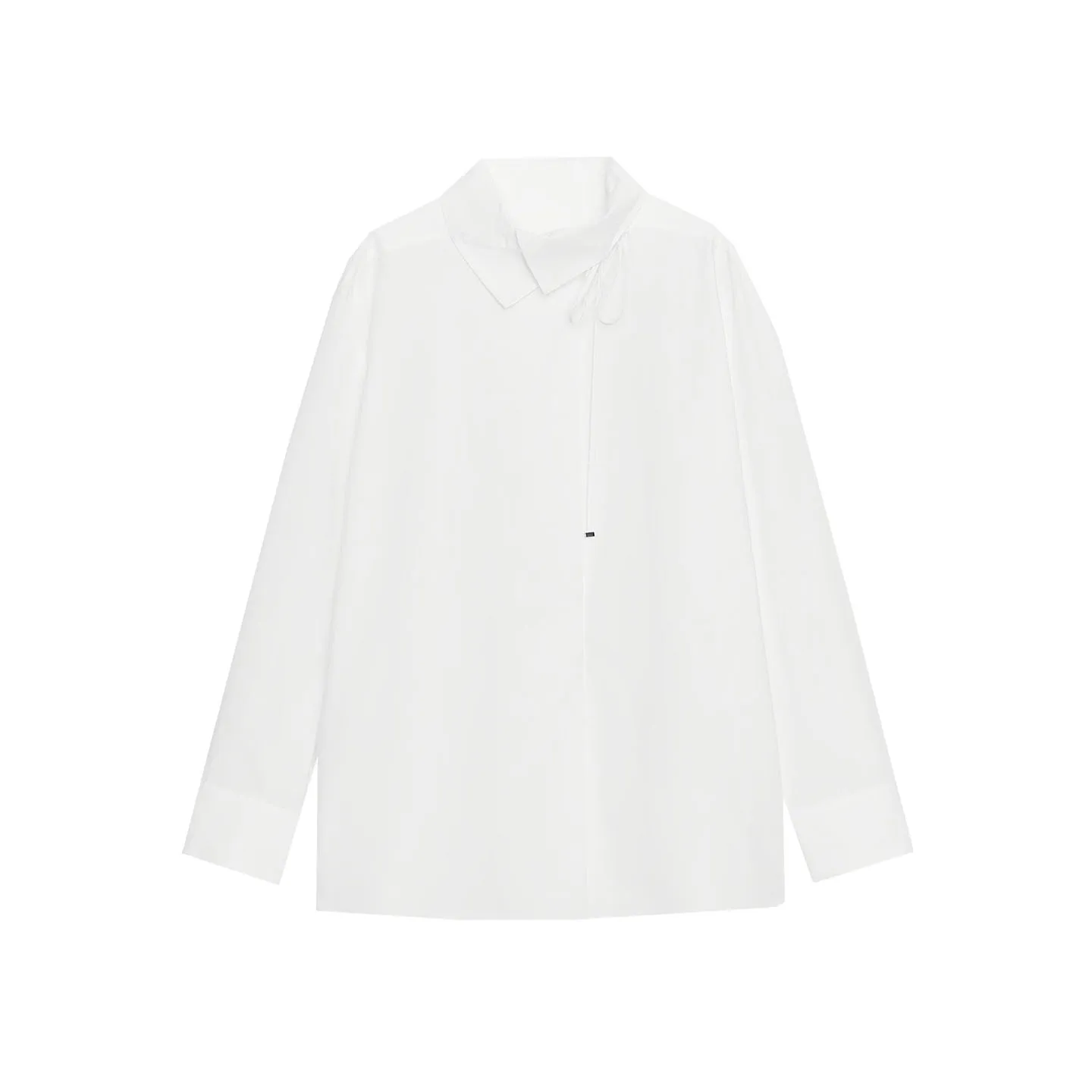 Loose Casual Long Sleeve High Collar Women's Shirt New 2026 Autumn Fashion ZADATA Brand Comfortable Breathable Other Material 5