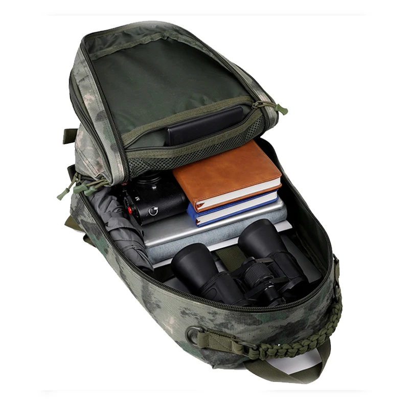 Tactical Backpack Multi-functional Camping Sports Camouflage Bag Outdoor Hiking Travel Backpacks Waterproof  Fan Bags