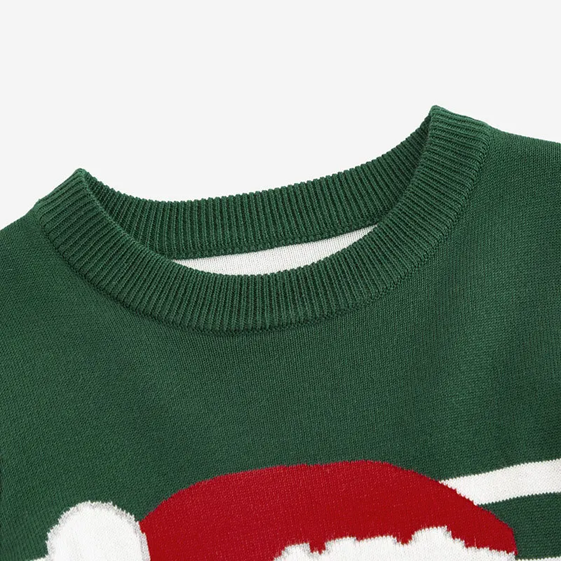 Little maven Kids Clothes 2024 Winter Baby Boys Children\'s Clothing Sweater Casual Cartoon Christmas Santa Claus 2-7 year