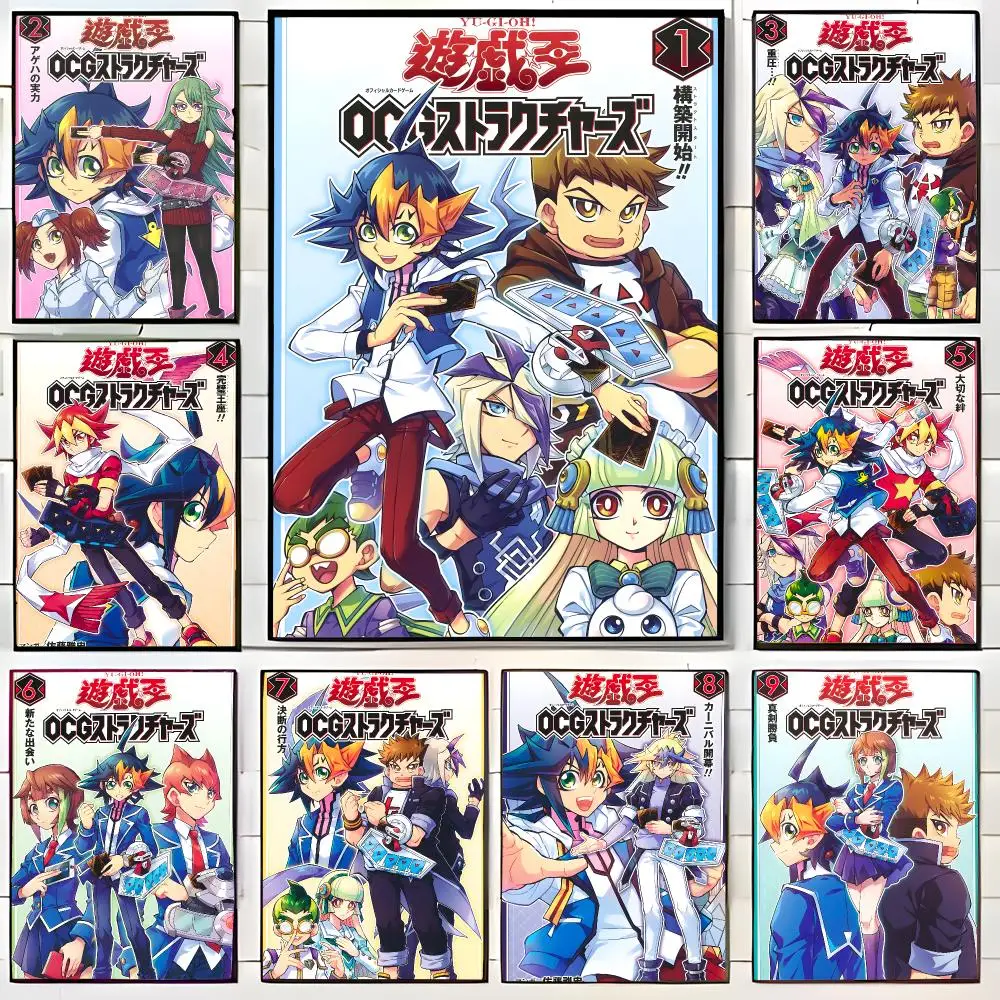 anime tradingcardgame Y-Yu Gi Oh Poster Wall Art Print Decorative Mural Home Decor Gift Unframed