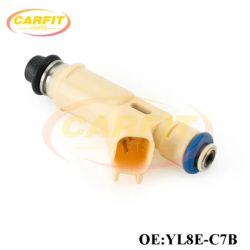 

New OEM YL8E-C7B YL8E-C2B 195500-3520 Fuel Injector Nozzle For Mazda Tribute Ford Escape Taurus Mercury Sable 3.0L V6 2001-2004