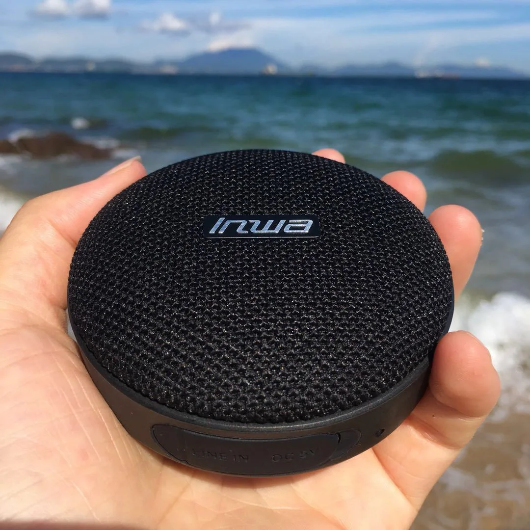 INWA-Haut-parleur Bluetooth intelligent en tissu Vpig pour vélo, étanche, Dstress- Verde, Dust-Verde, audio extérieur longue durée