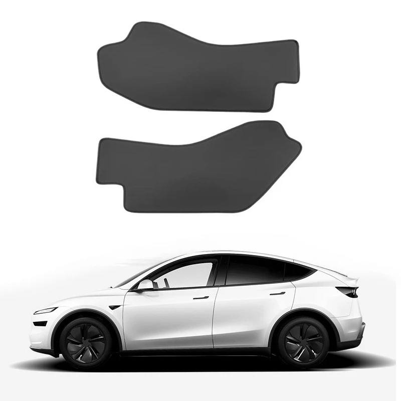 

Боковая защита для Tesla Model Y Juniper 2025, противоударные накладки с центральным управлением, кожаный защитный чехол, новая модель 3 Highland