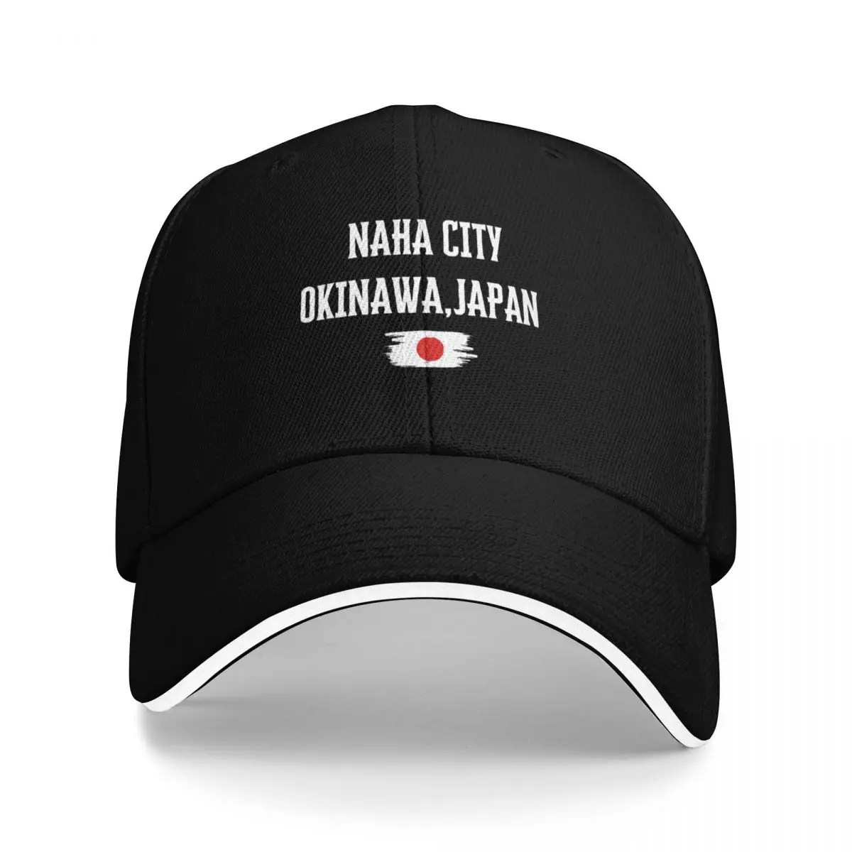 

Naha City Okinawa Japan Design - Japan Flag Design - Karate Design Baseball Cap Hat Luxury Brand Luxury Hat Women Caps Men's