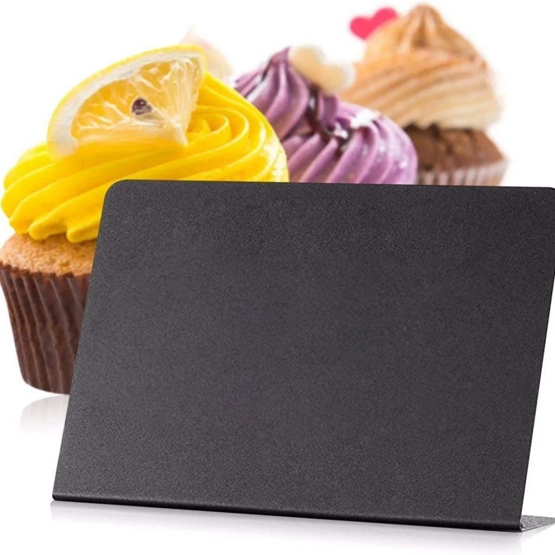 Mini Chalkboard Sign Reusable Food Party Chalkboards Blackboard Chalk Table Portable Chalkboard Signs For Catering Restaurant